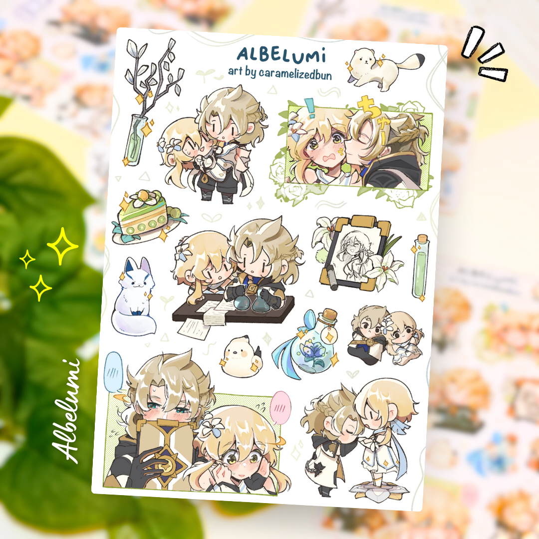 Albelumi Sticker Sheet
