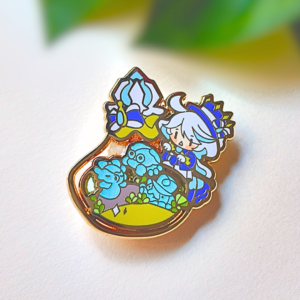 Genshin Impact Terrarium Pins | Furina
