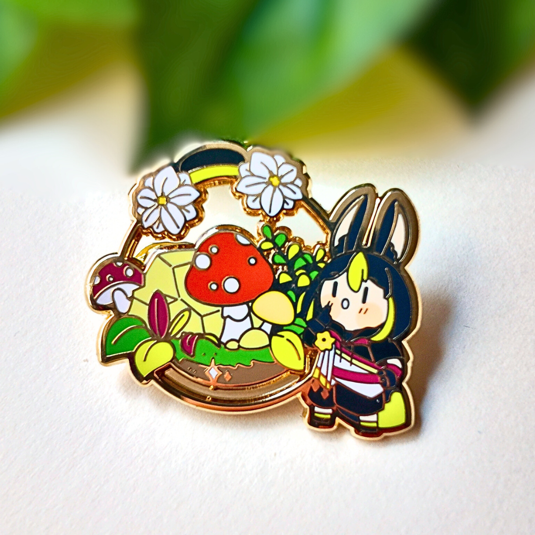 Genshin Impact Terrarium Pins | Tighnari