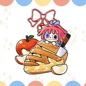 Digital Circus Cafe Epoxy Acrylic Keychain | Ragatha