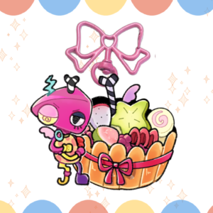Digital Circus Cafe Epoxy Acrylic Keychain | Zooble
